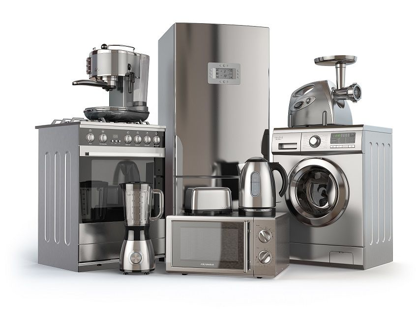 Refrigerator, washing machine, microwave and kitchen appliances
